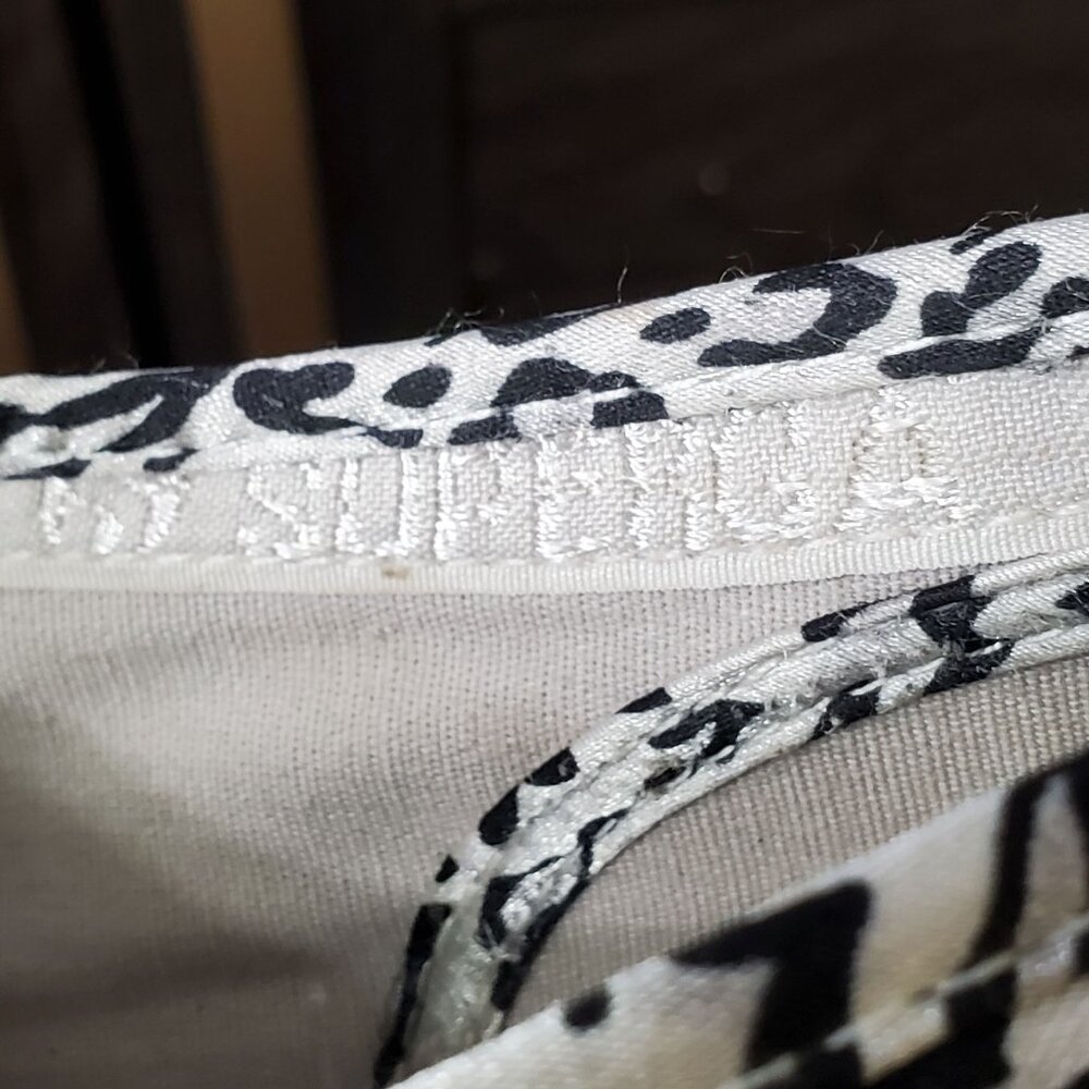Superga 9.5 USW Trainers Leopard Zebra Print Canvas Sneakers Rubber Sole Unisex - Picture 8 of 10